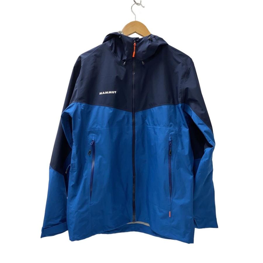 MAMMUT◇CONVEY TOUR HS HOODED JACKET/L/ナイロン/ブルー/1010-28451