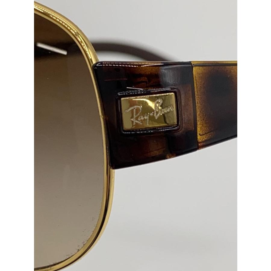Ray-Ban◇サングラス/メタル/GLD/BRW/メンズ/RB3467 : セカンド Ray-Ban◇サングラス/メタル/GLD/BRW/メンズ/RB3467 : セカンド