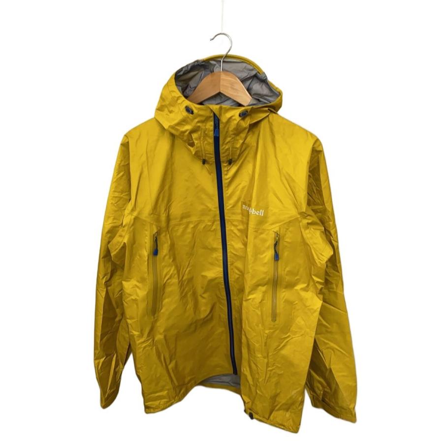 mont-bell◇ストームクルーザー ジャケット/L/ナイロン/YLW/無地