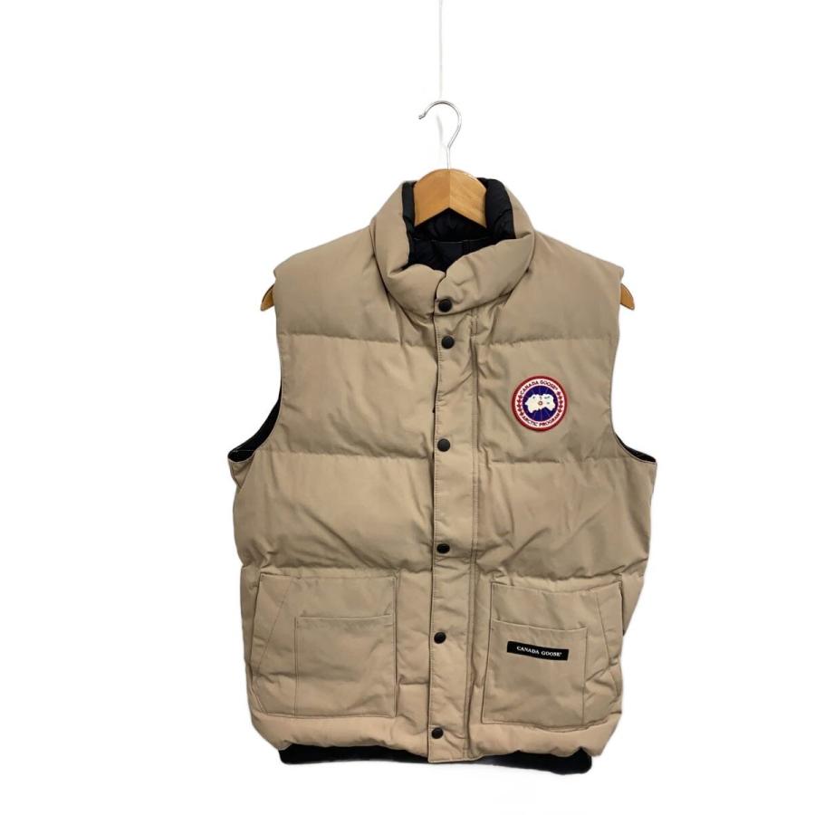   カナダグース 68F8490 ダウンベスト M CANADA GOOSE◇ダウンベスト/S/ポリエステル/BEG/無地/68F8490