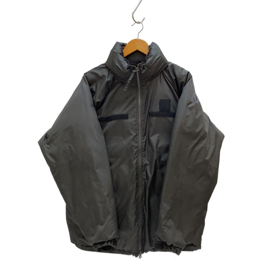 TAION◇MILITALY LEVEL7 JACKET/ダウンジャケット/--/ポリエステル/BLK
