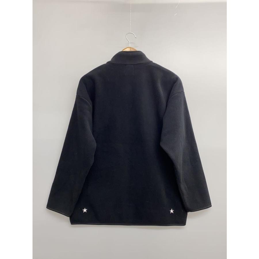 M&M CUSTOM PERFORMANCE◇Stand zip fleece Blouson/ポリエステル/BLK