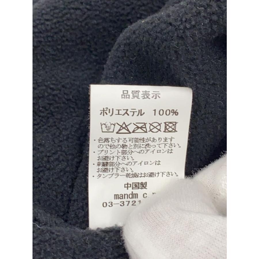 M&M CUSTOM PERFORMANCE◇Stand zip fleece Blouson/ポリエステル/BLK