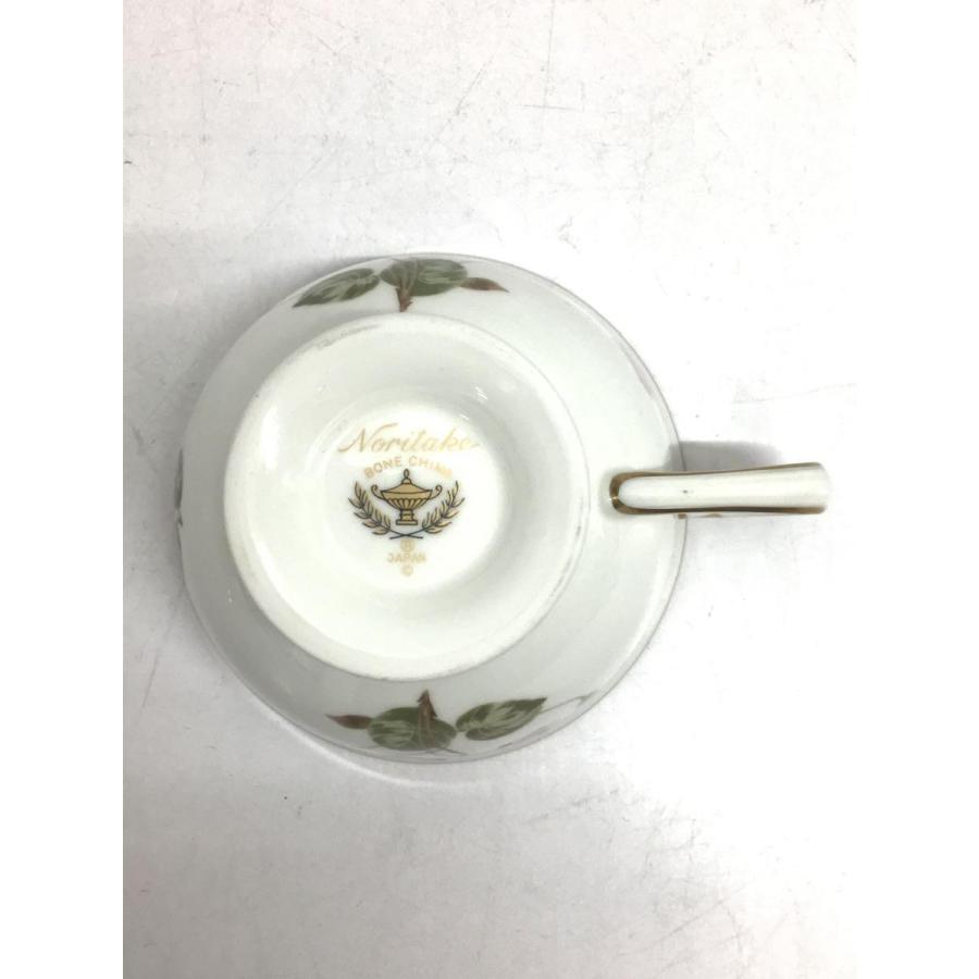 Noritake◇カップ&ソーサー/6点セット/WHT/シクラメンタッチ Noritake◇カップ&ソーサー/6点セット/WHT/シクラメンタッチ