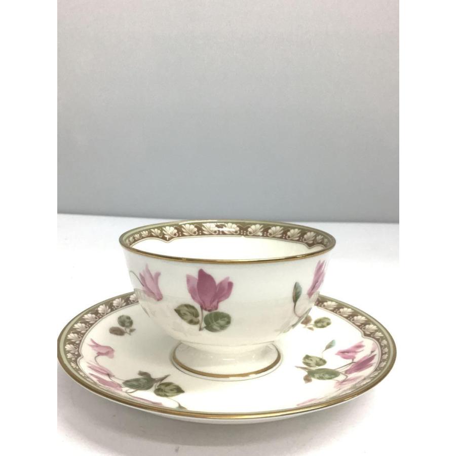 Noritake◇カップ&ソーサー/6点セット/WHT/シクラメンタッチ Noritake◇カップ&ソーサー/6点セット/WHT/シクラメンタッチ