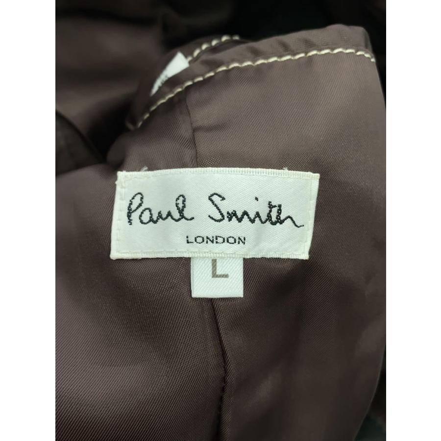 Paul Smith◆トレンチコート/L/レザー/BRW/無地/473221｜ssol-shopping｜03