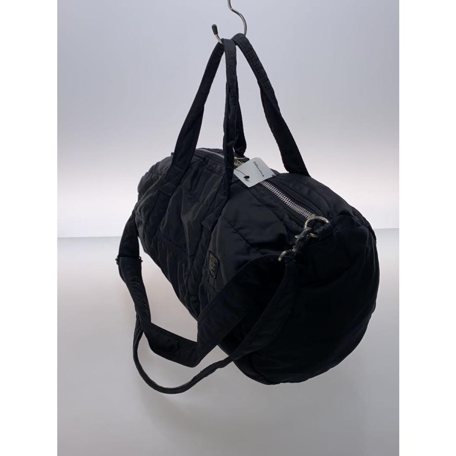 PORTER◇ボストンバッグ/--/BLK/無地/タンカー/使用感あり PORTER◇ボストンバッグ/--/BLK/無地/タンカー/使用感あり