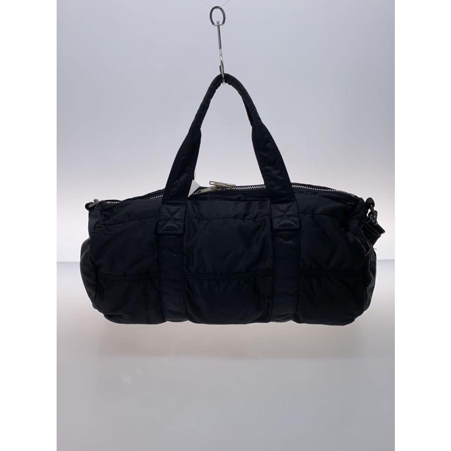 PORTER◇ボストンバッグ/--/BLK/無地/タンカー/使用感あり PORTER◇ボストンバッグ/--/BLK/無地/タンカー/使用感あり