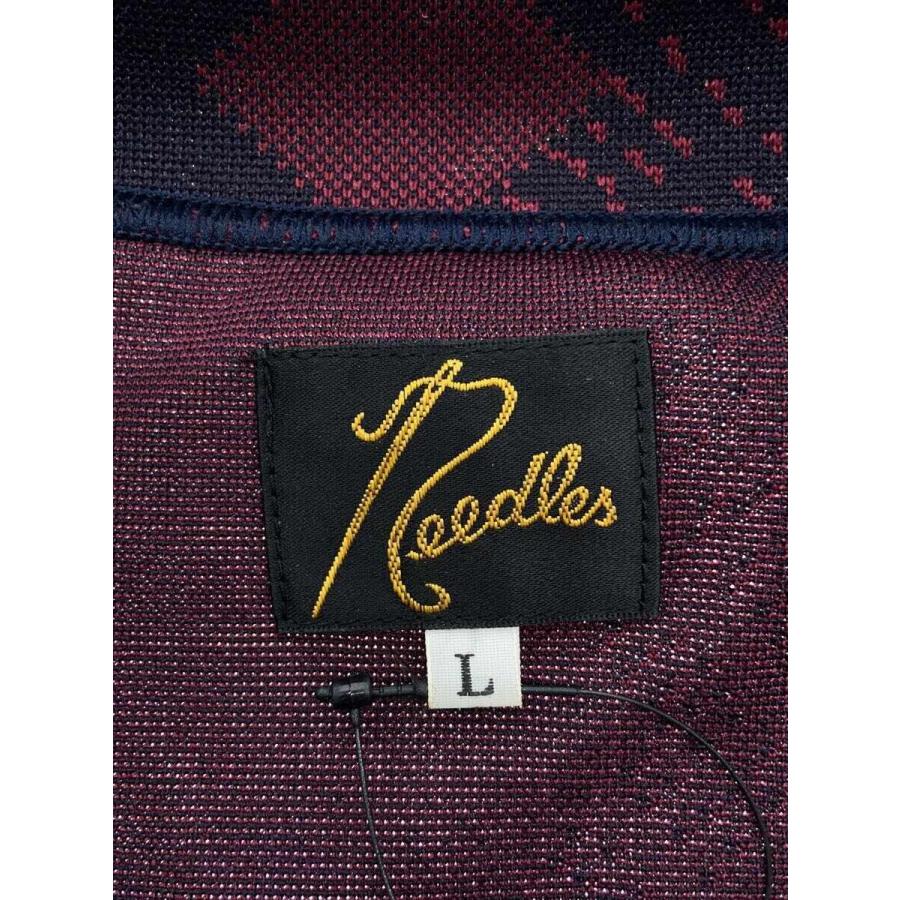 Needles◇ジャージ/L/ポリエステル/RED/総柄/LQ224/22AW/Track Needles◇ジャージ/L/ポリエステル/RED/総柄/LQ224/22AW/Track