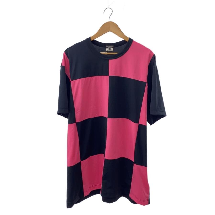 COMME des GARCONS HOMME PLUS◇25SS/Tシャツ/M/ポリエステル/PNK