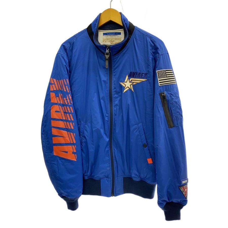 AVIREX◇ナイロンジャケット/XXL/ナイロン/BLU/6182164 : セカンド