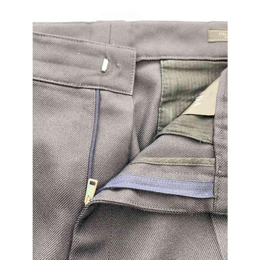 PRADA◇18AWショートパンツ/48/ポリエステル/NVY/無地/SPG32 S182 1SAR