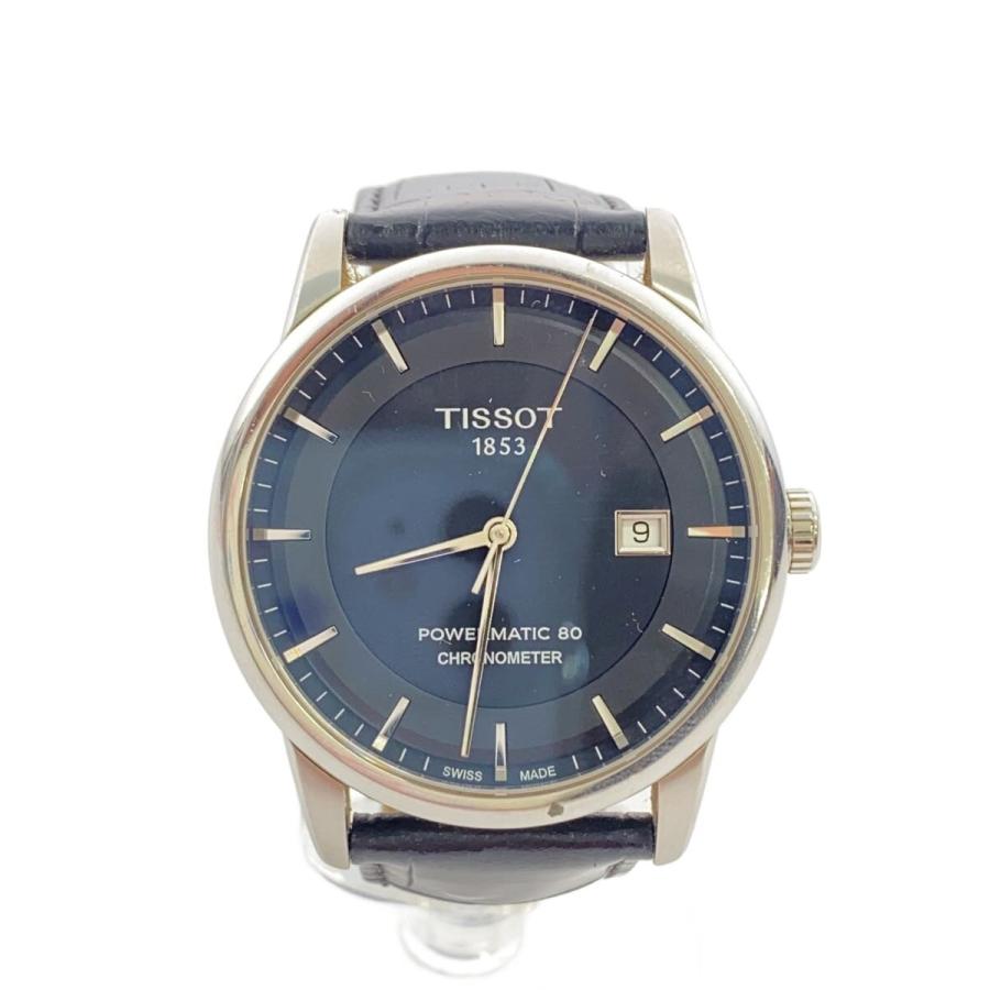 TISSOT◇自動巻腕時計/アナログ/BLK/BLK/T086408A : セカンド
