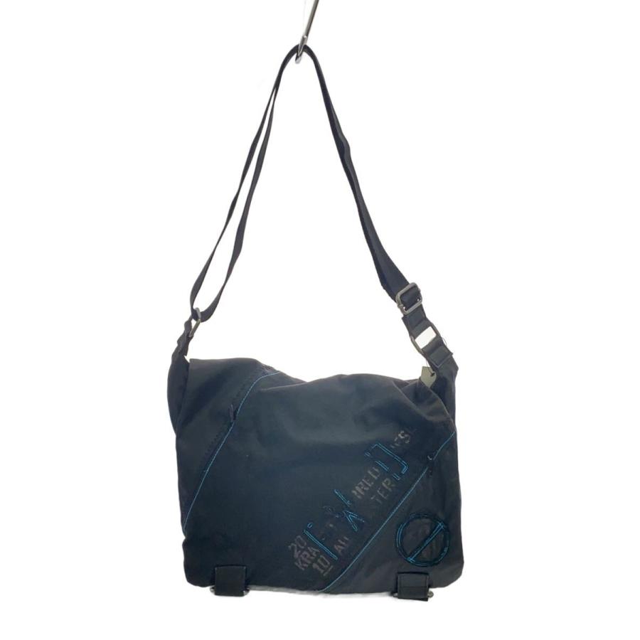 00s DIESEL レザー ショルダー バッグ ブラック 00s DIESEL ONE SHOULDER BAG ARCHIVE Y2K | LOST