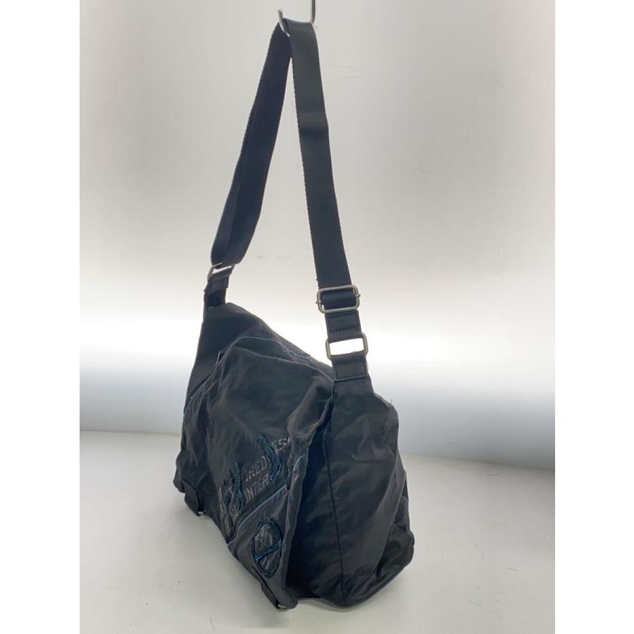00s DIESEL レザー ショルダー バッグ ブラック 00sDiesel 2WAYメッシュレザーショルダーバッグ クロコダイル｜Yahoo