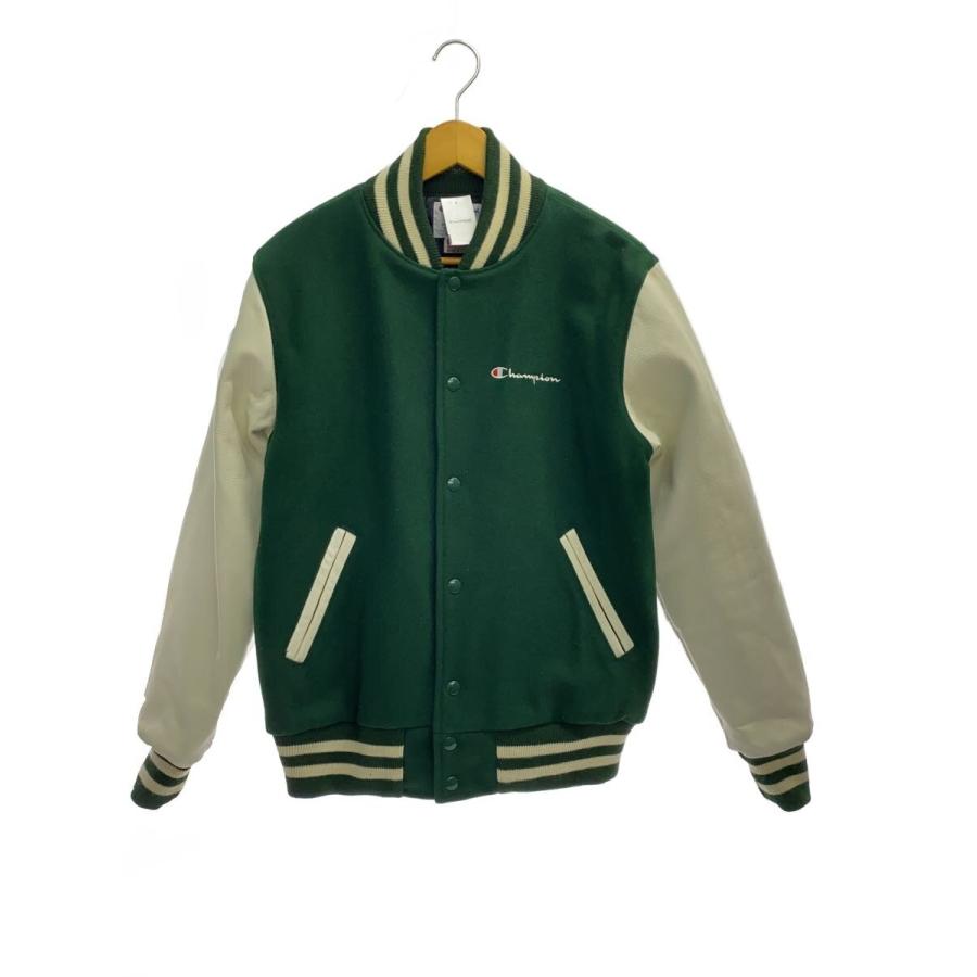 Champion◇スタジャン/L/ウール/GRN/無地 : セカンドストリートYahoo