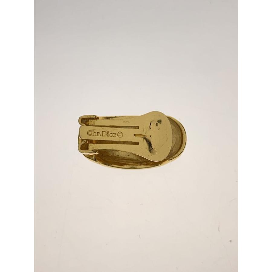 Christian Dior◆イヤリング/--/GLD/レディース/ブラックコンビ_2