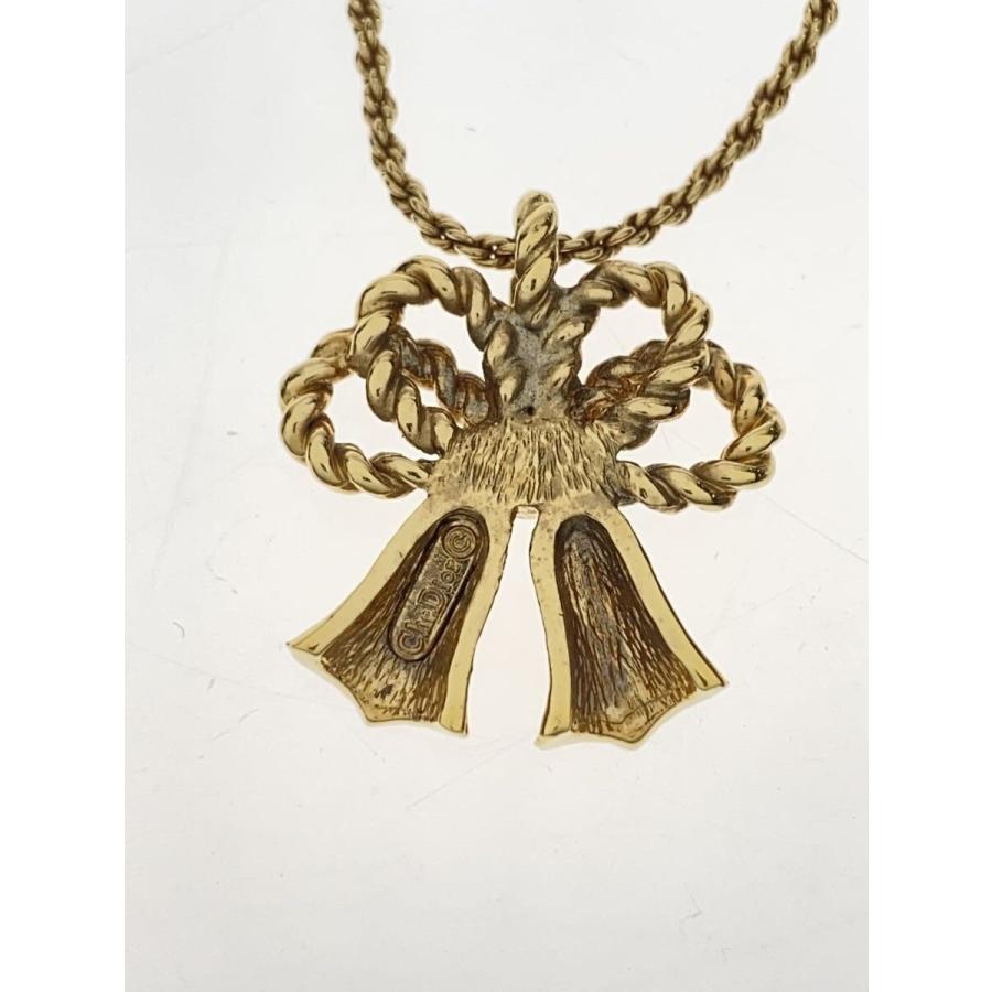 Christian Dior◇ネックレス/--/カラーストーン/GLD/トップ有 