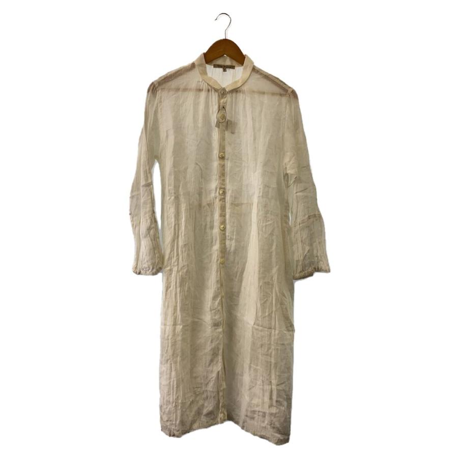 Vlas Blomme◇KL Heritage 80 シャツドレス/FREE/リネン/WHT/13224071 