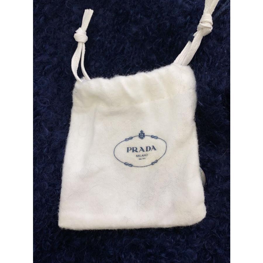 PRADA◇カーディガン(厚手)/38/モヘア/NVY/無地/P25G83/? NULL