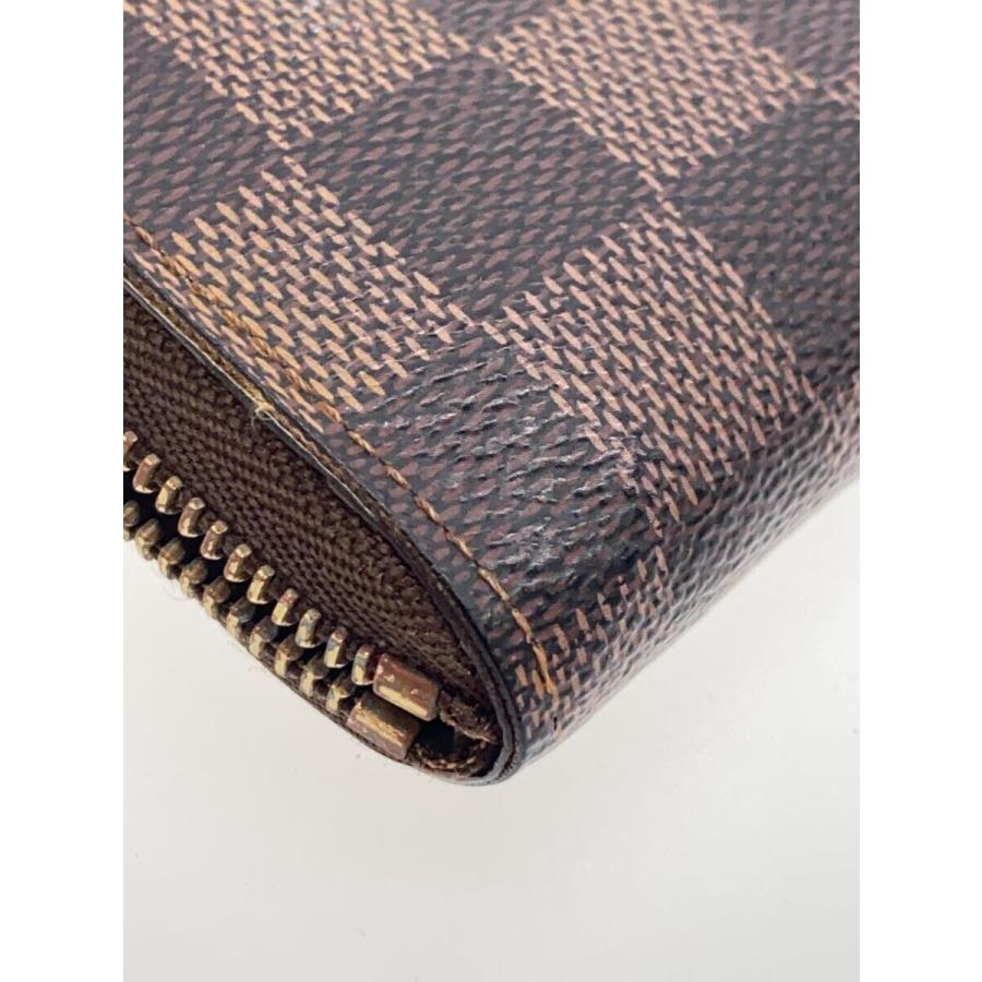 LOUIS VUITTON◇ジッピー・コインパース_ダミエ・エベヌ_BRW/PVC LOUIS VUITTON◇ジッピー・コインパース_ダミエ・エベヌ_BRW/PVC