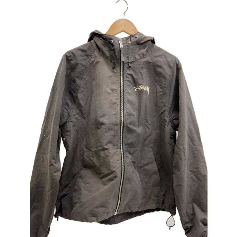 STUSSY◇BEACH SHELL WAVE DYE/ナイロンジャケット/S/ナイロン/GRY