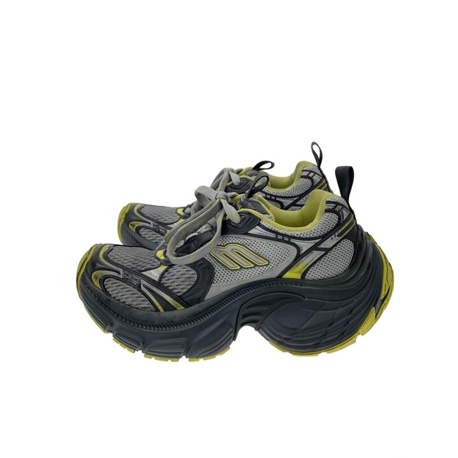 BALENCIAGA◇10XL Grey/Yellow/ローカットスニーカー/26.5cm/YLW