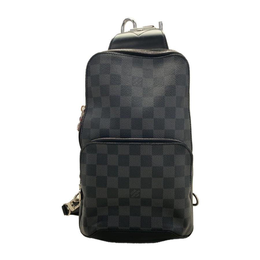 ルイヴィトン ダミエ グラフィット ジャイアント アヴェニュー スリングバッグ LOUIS VUITTON◇アヴェニュー・スリングバッグ_ダミエ・グラフィット_