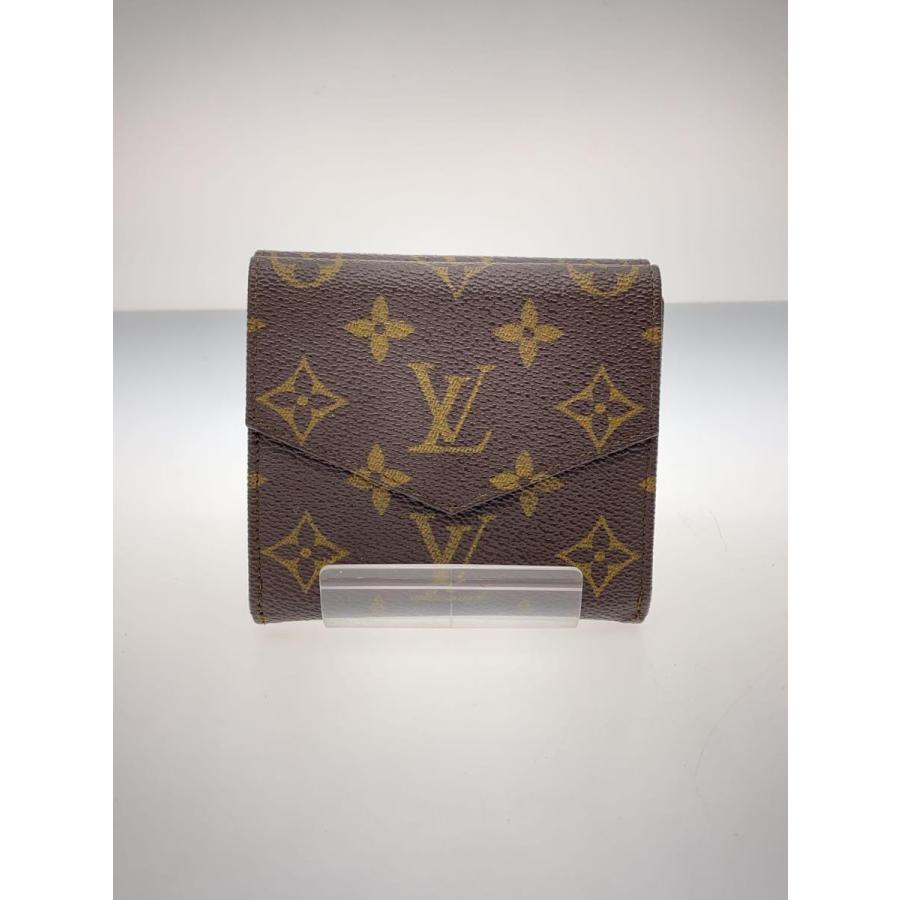 LOUIS VUITTON◆ポルトモネ ビエ カルトクレディ/2つ折り財布/レザー/BRW/総柄/レディース/M61660｜ssol-shopping｜02