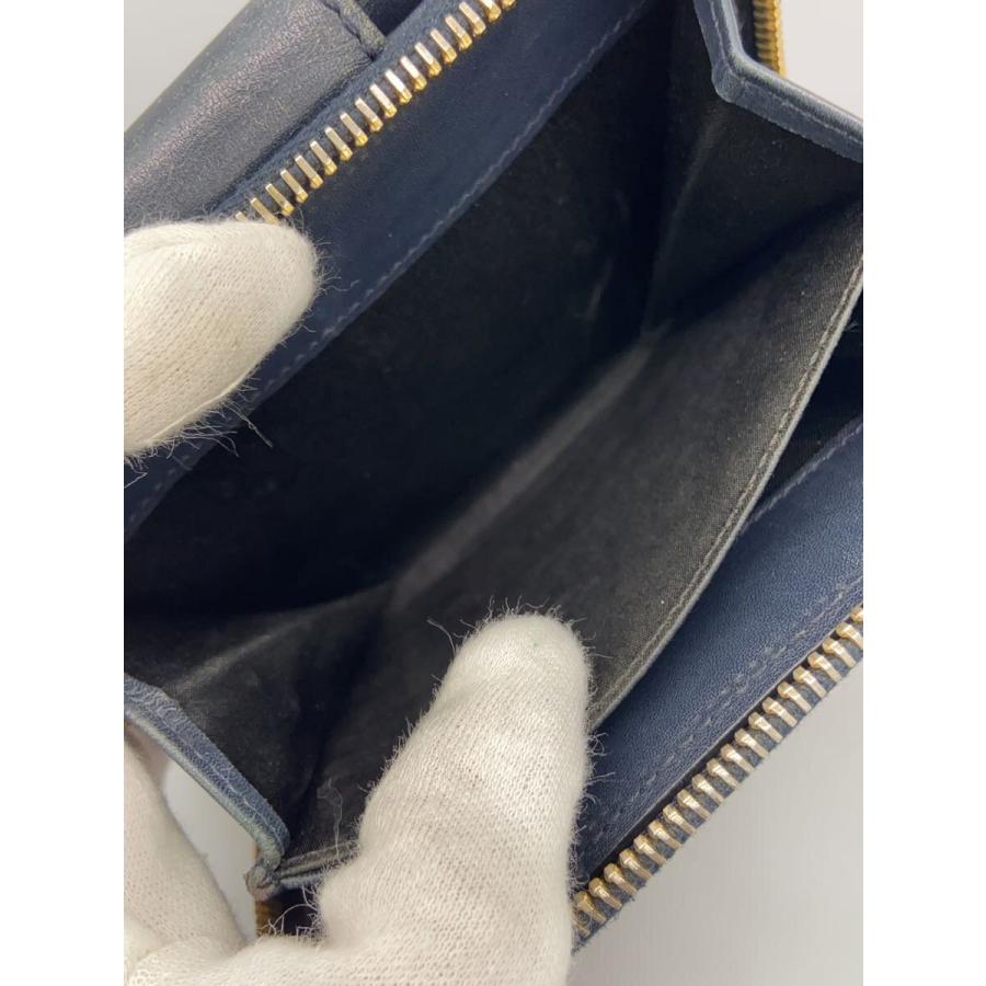 TOD'S◇2つ折り財布/レザー/NVY/メンズ : セカンドストリートYahoo!店