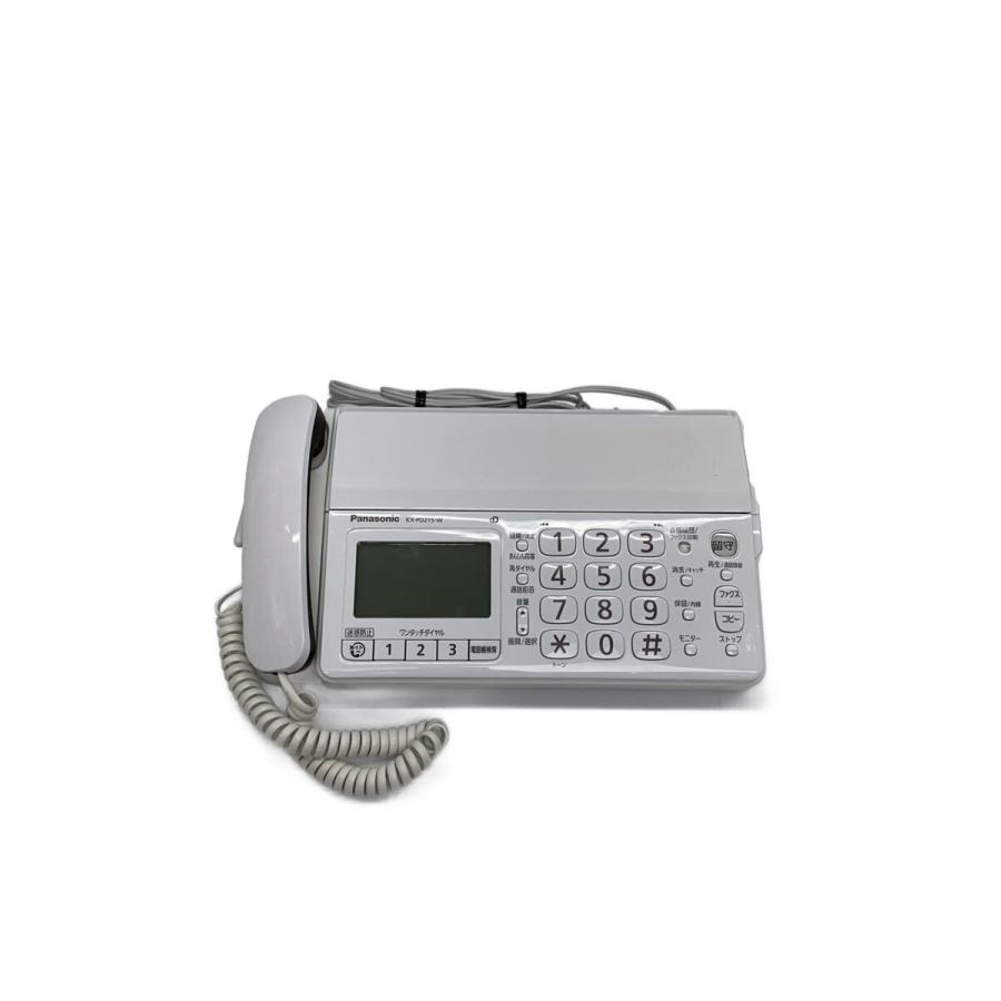 Panasonic◇FAX電話 おたっくす KX-PD215DL-W : セカンドストリート 