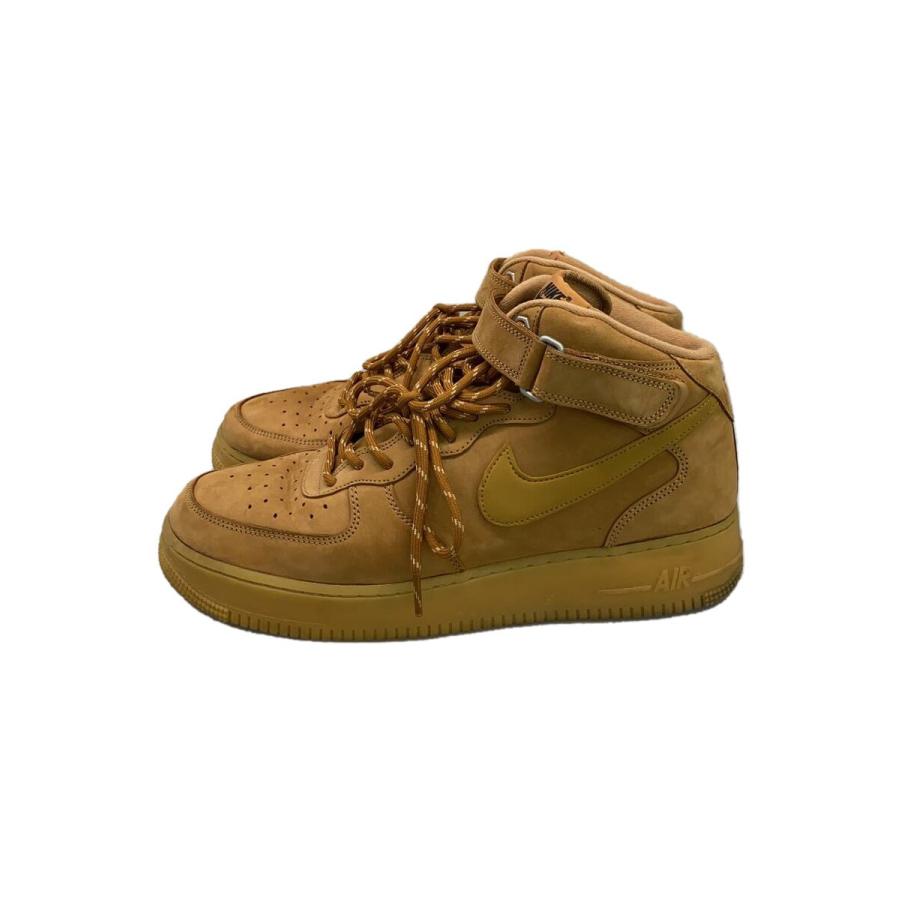 NIKE◇AIR FORCE 1 MID FLAX_エアフォース ミッド フラックス/30cm/CML 