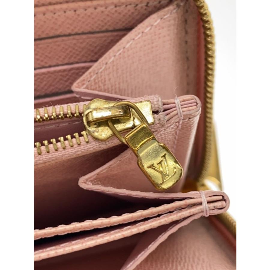 LOUIS VUITTON◇ジッピー・ウォレット_ダミエ・アズール/PVC/WHT