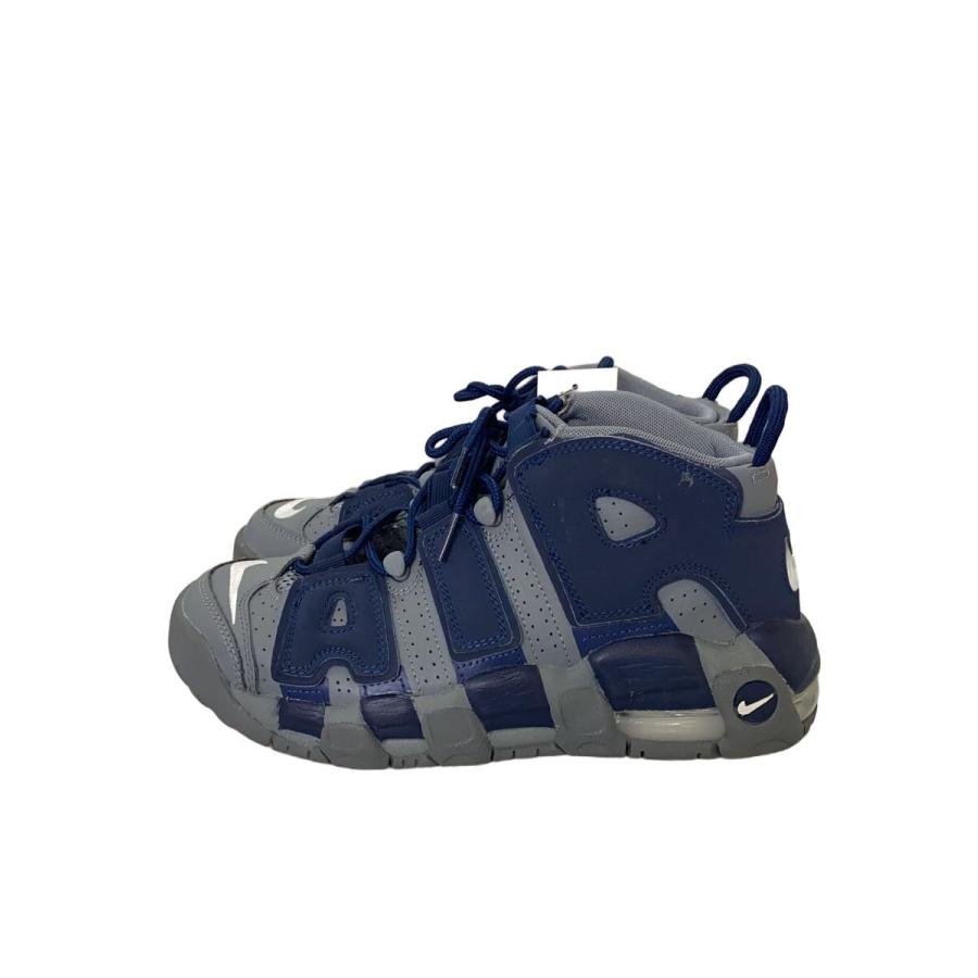 NIKE◇AIR MORE UPTEMPO (GS)/エアモアアップテンポ/グレー/415082-009