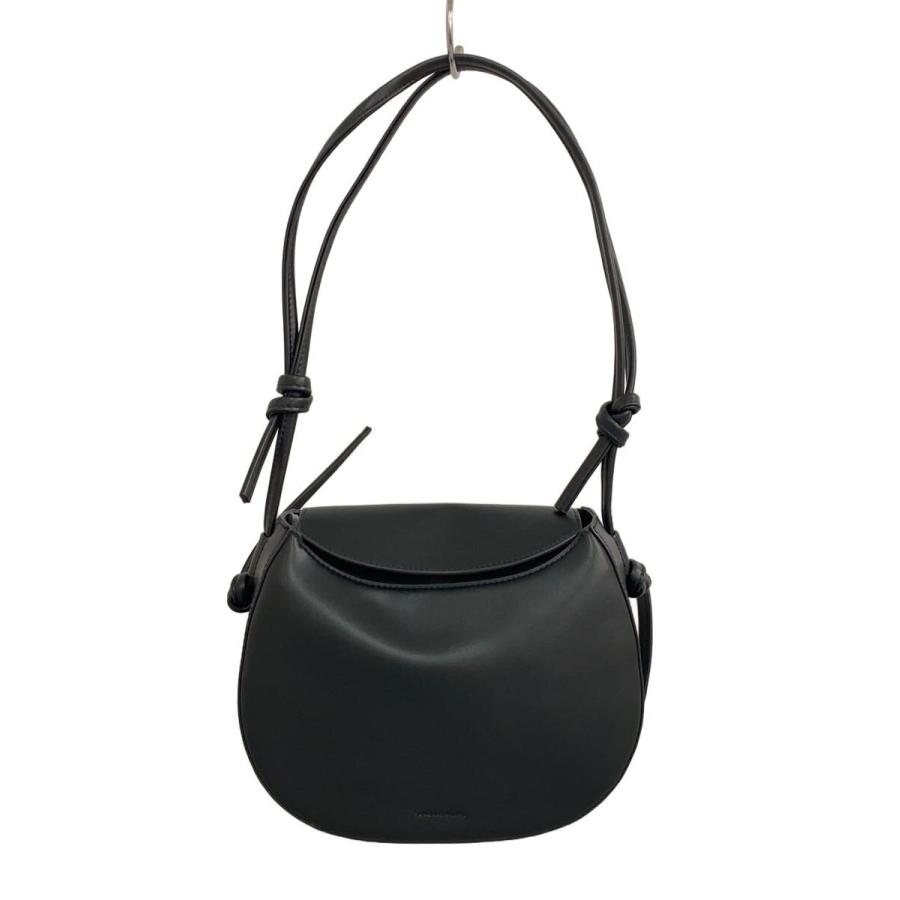 【美品】トモローランド　ショルダーバッグ TOMORROWLAND◇ショルダーバッグ/レザー/BLK : セカンドストリート