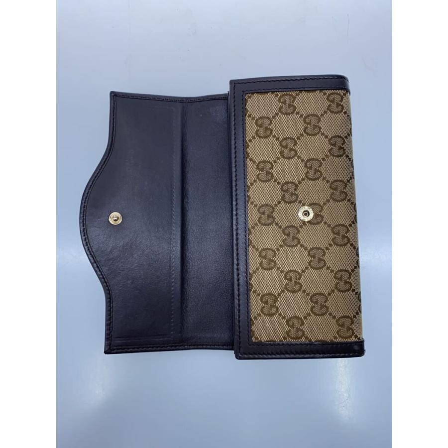 GUCCI◇長財布_インターロッキングG_GGキャンバス/キャンバス GUCCI◇長財布_インターロッキングG_GGキャンバス/キャンバス