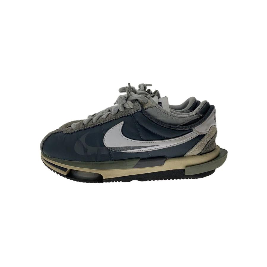 NIKE◇SACAI X ZOOM CORTEZ_サカイX コルテッツ/27.5cm/GRY