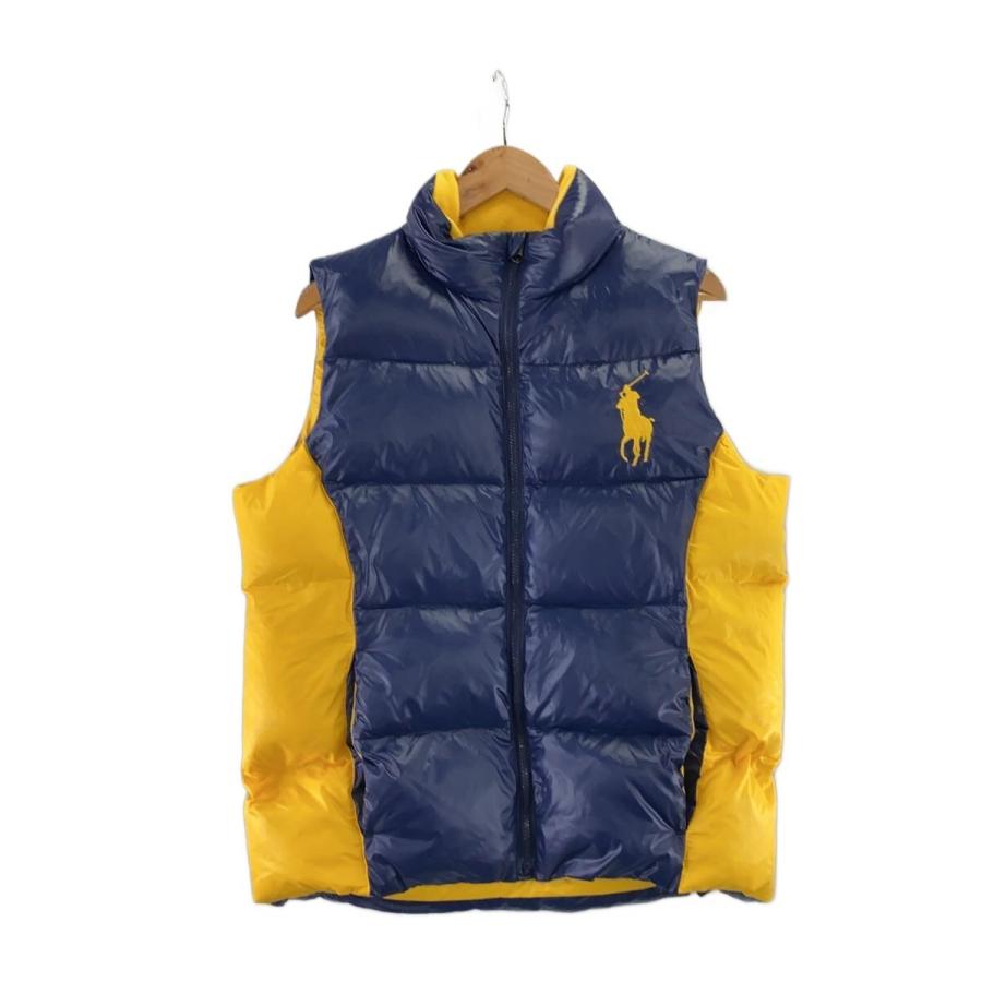 POLO RALPH LAUREN◇ダウンベスト/XL/ナイロン/マルチカラー