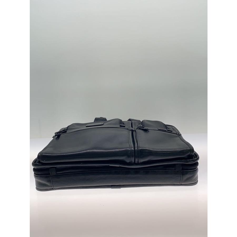 TUMI◇トートバッグ/レザー/BLK/96514DH/ショルダー欠品// : セカンド