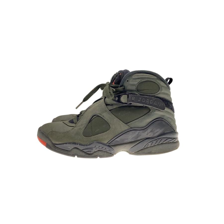 NIKE◇AIR JORDAN 8 RETRO/エアジョーダンレトロ/カーキ/305381-305