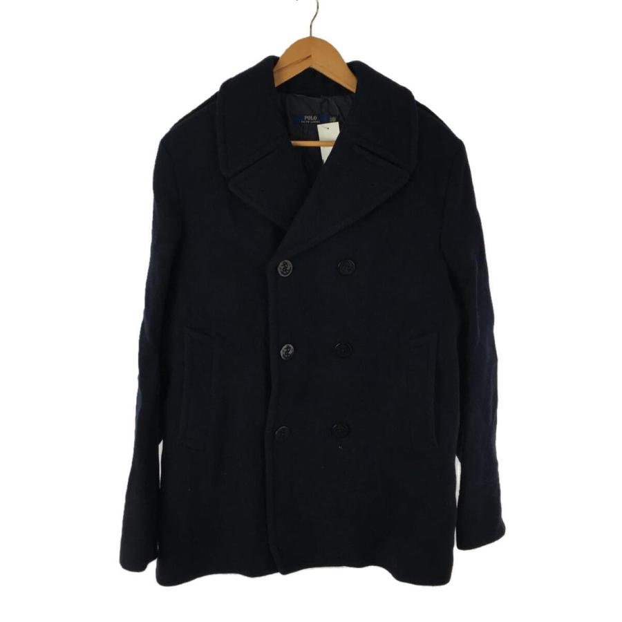 POLO RALPH LAUREN◇ポロラルフローレン/ピーコート/ウール/ネイビー  
