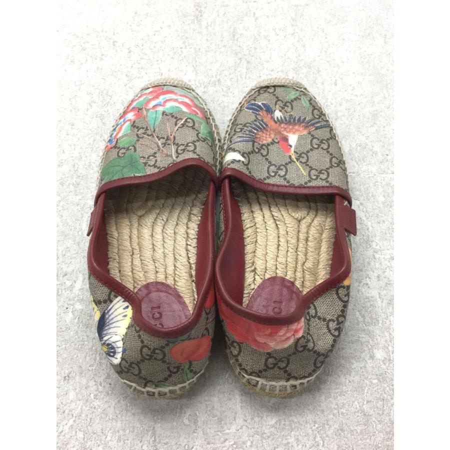 GUCCI◆エスパドリーユ/35/BEG/レザー/427110｜ssol-shopping｜03