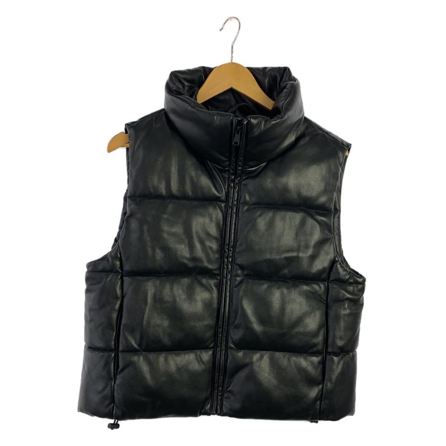 GAP◇ダウンベスト/M/フェイクレザー/BLK : セカンドストリート GAP◇ダウンベスト/M/フェイクレザー/BLK : セカンドストリート