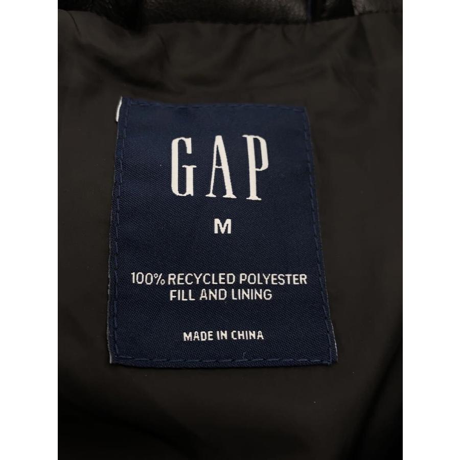 GAP◇ダウンベスト/M/フェイクレザー/BLK : セカンドストリート GAP◇ダウンベスト/M/フェイクレザー/BLK : セカンドストリート