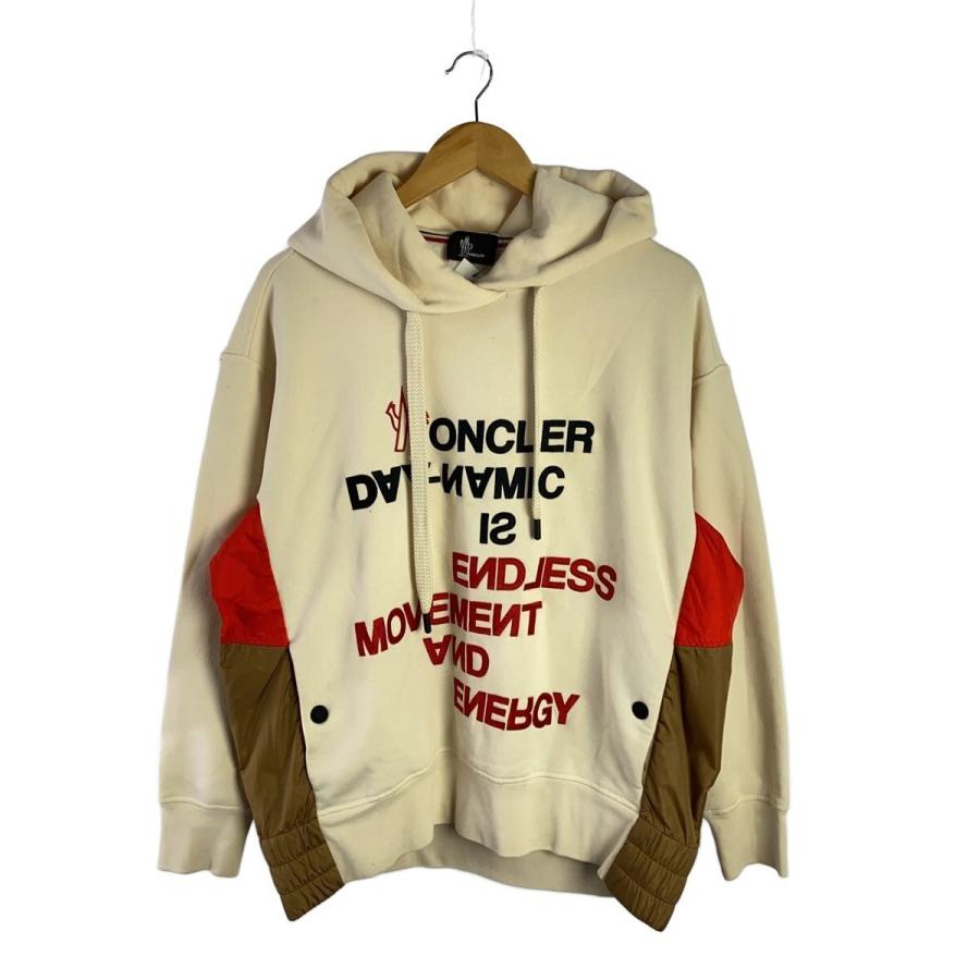 MONCLER GRENOBLE◇パーカー/XS/コットン/IVO/H20988G00011 : セカンド