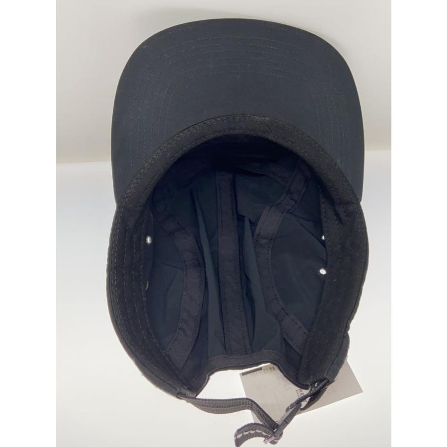 Supreme◇19SS Holographic Logo Camp Cap/ナイロン/BLK/メンズ