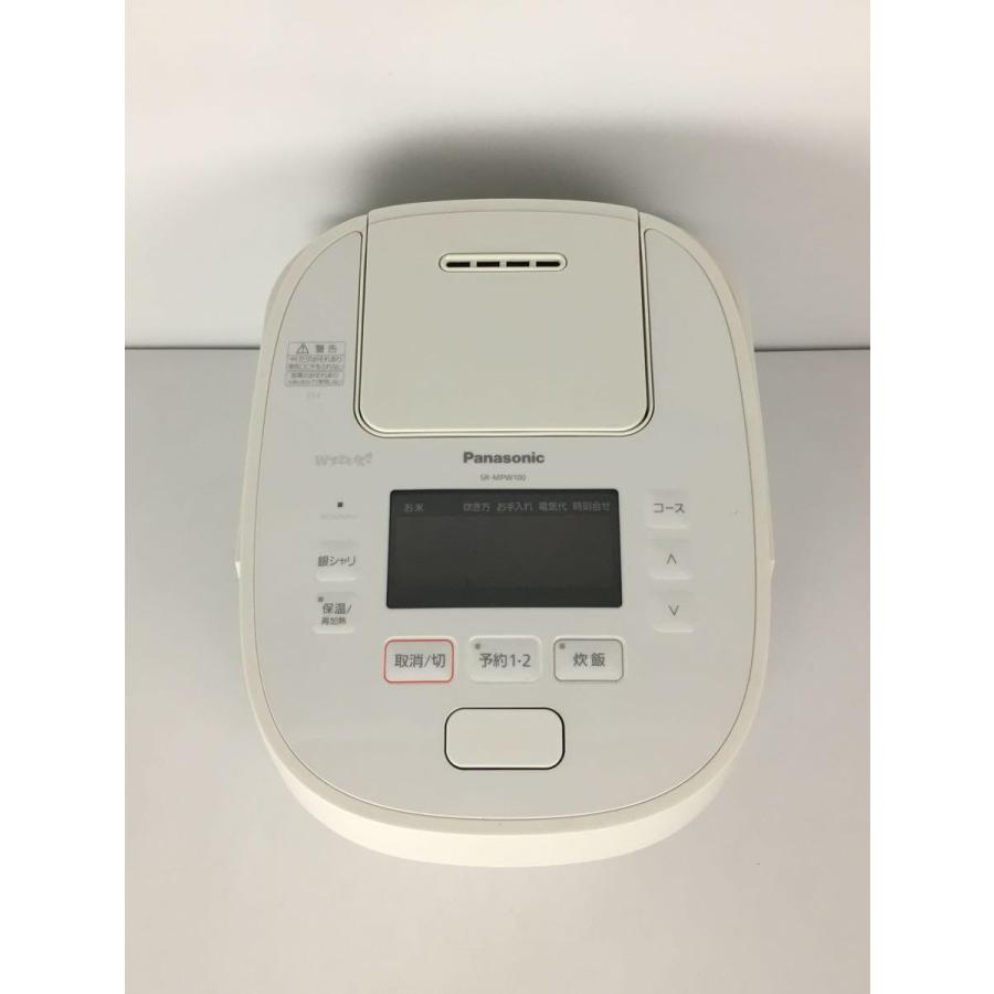 Panasonic◇Wおどり炊き/IHジャー炊飯器/5.5合/SR-MPW100-W Panasonic◇Wおどり炊き/IHジャー炊飯器/5.5合/SR-MPW100-W