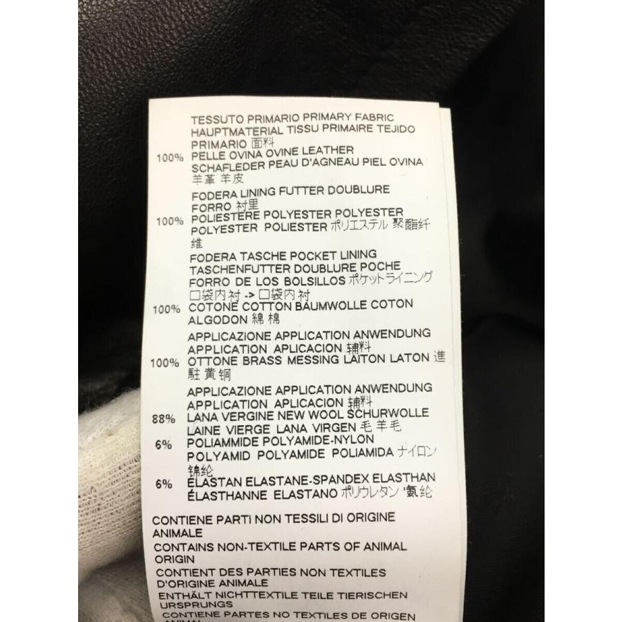 DSQUARED2◇※スタッズ欠品/Studded Leather Jacket/レザージャケット