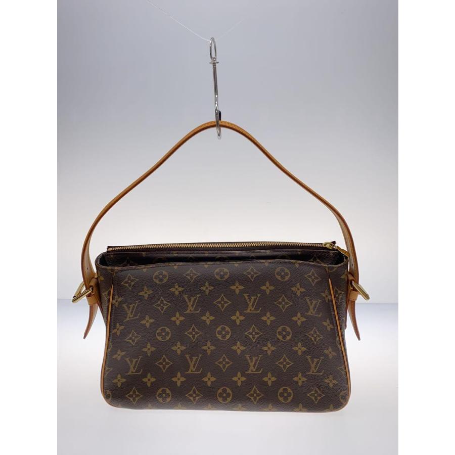 LOUIS VUITTON◇ヴィバシテGM_モノグラム・キャンバス_BRW/PVC/BRW