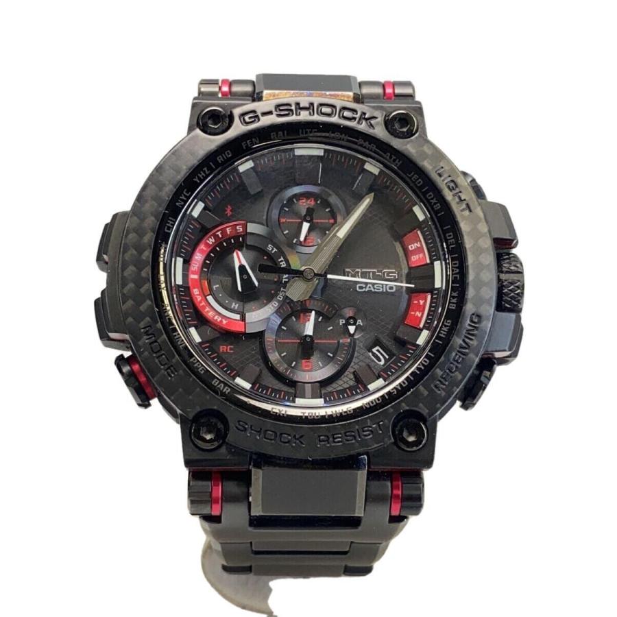 CASIO◇ソーラー腕時計・G-SHOCK/アナログ/チタン/RED/BLK CASIO◇ソーラー腕時計・G-SHOCK/アナログ/チタン/RED/BLK